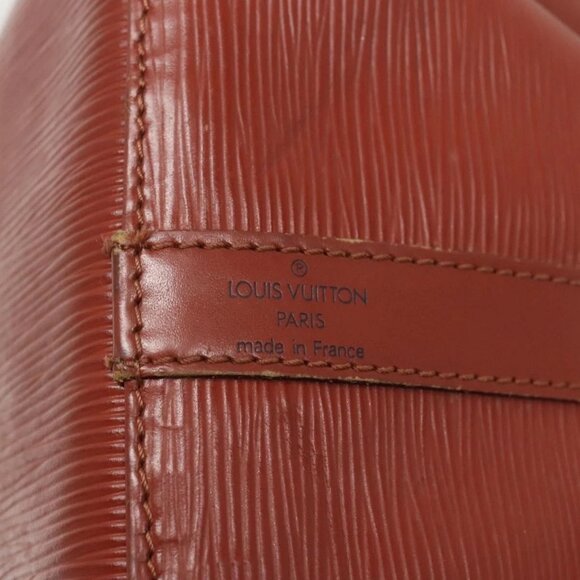 LOUIS VUITTON Epi Petit Noe Shoulder Bag Brown M44103 LV Auth BA3501 - Picture 12 of 16